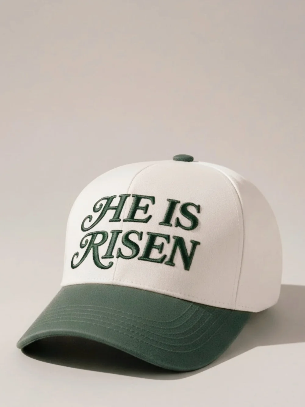 New! He Is Risen Dark Forest Baseball Cap Hat